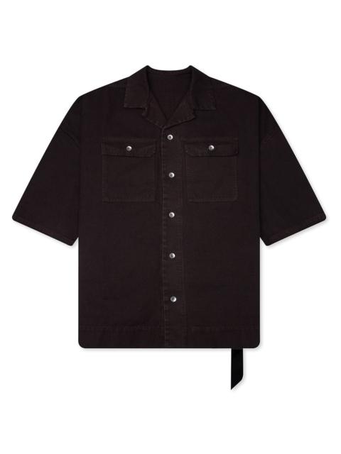 Rick Owens DRKSHDW MAGNUM TOMMY SHIRT - DARK DUST