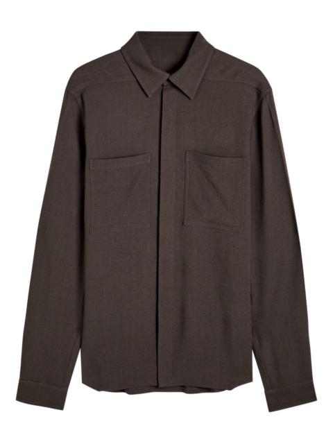 Rick Owens Work wool shirt