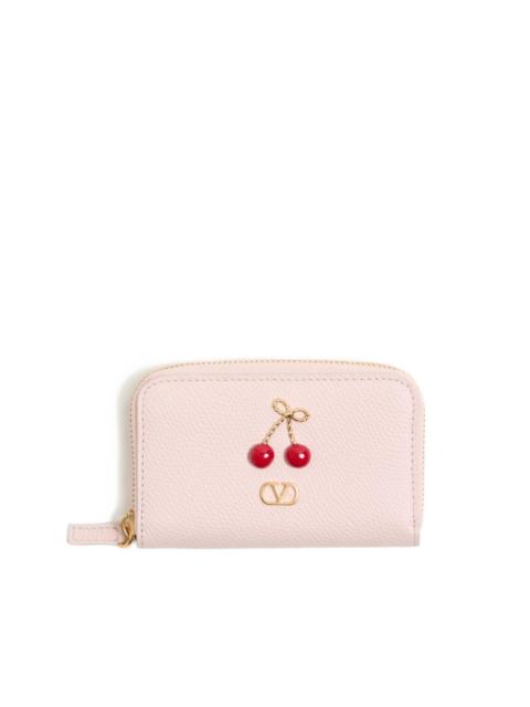 Valentino Cherryfic zip wallet