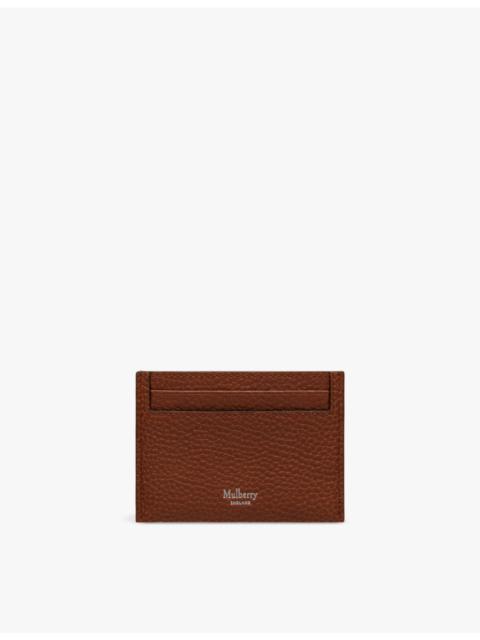 Mulberry Logo-Embossed Four-Slot Leather Card Holder