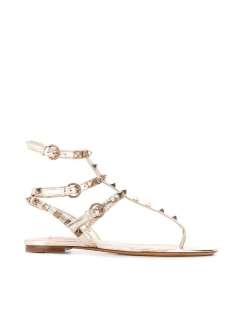 Valentino Rockstud leather thongs