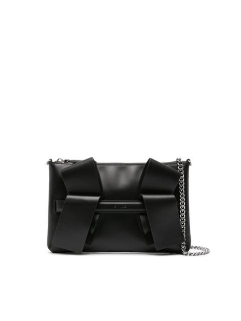 Aika Flat leather crossbody bag