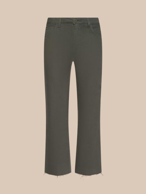 L'AGENCE Wanda Cropped Wide-Leg Jean