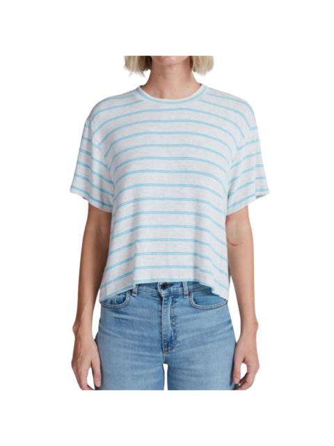 ASKK NY AQUA STRIPE BOY TEE