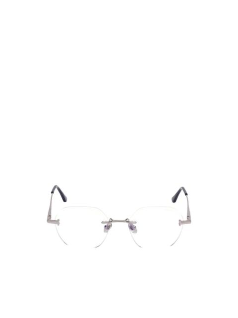 TOM FORD rimless oval-frame glasses