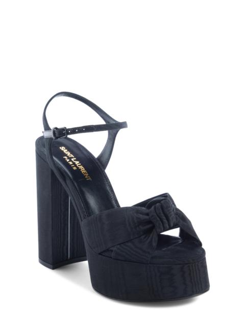 Bianca Knot Platform Sandal