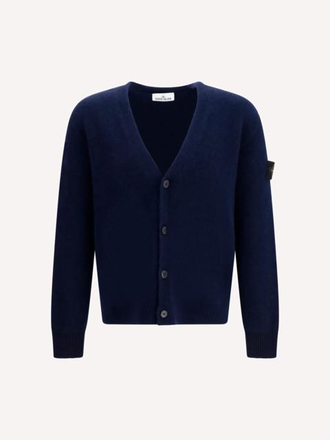 Stone Island Alpaca and wool-blend V-neck Cardigan