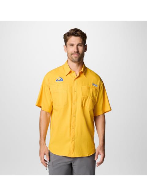 Columbia Men's PFG Tamiami Short Sleeve Shirt - Los Angeles Rams