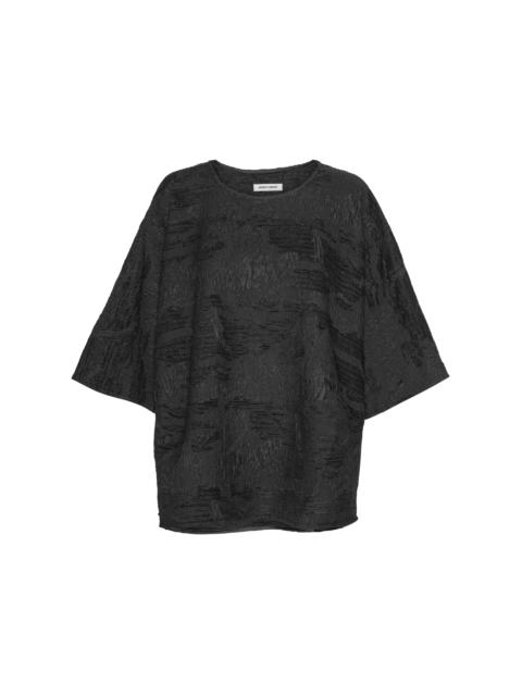 HENRIK VIBSKOV DART TEE - FISHES BLACK