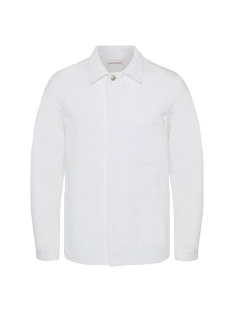 Alexander McQueen cotton long-sleeved shirt