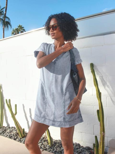 Splendid Ivy Indigo Mini Dress