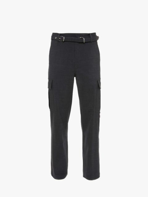 JW Anderson PADLOCK CARGO TROUSERS