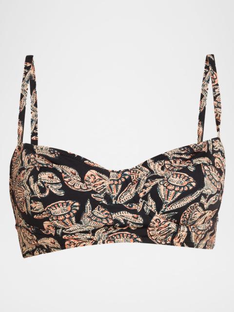 ULLA JOHNSON Zahara Bikini Top
