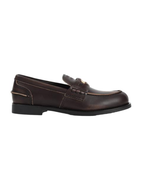 Miu Miu Leather Loafers