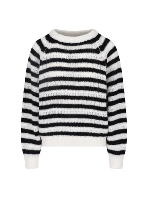 LISA YANG STRIPED CASHMERE SWEATER