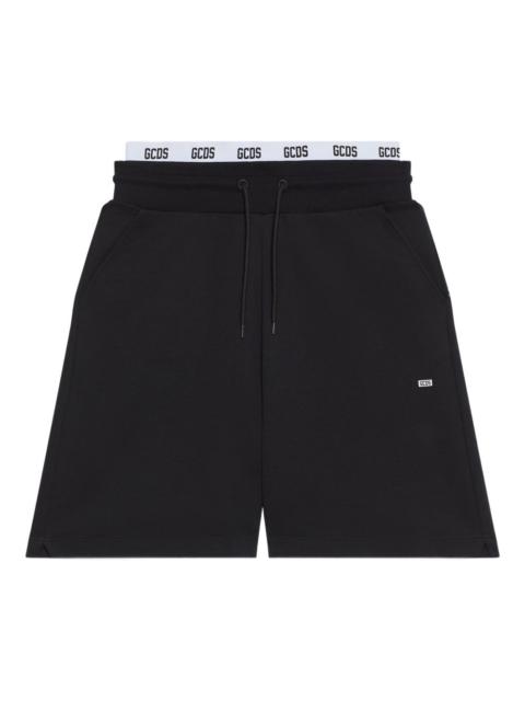 GCDS drawstring-waist shorts