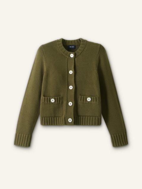 ME+EM Straight Crop Cardigan