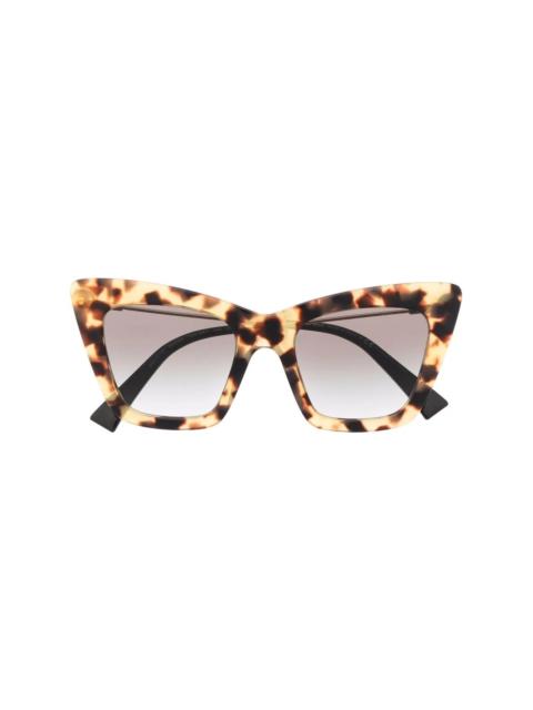 Miu Miu cat-eye frame gradient sunglasses