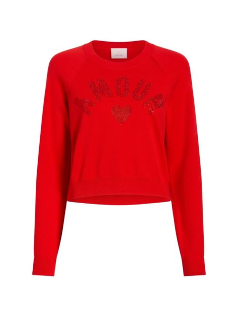 Cinq à Sept Amour Heatset sweater