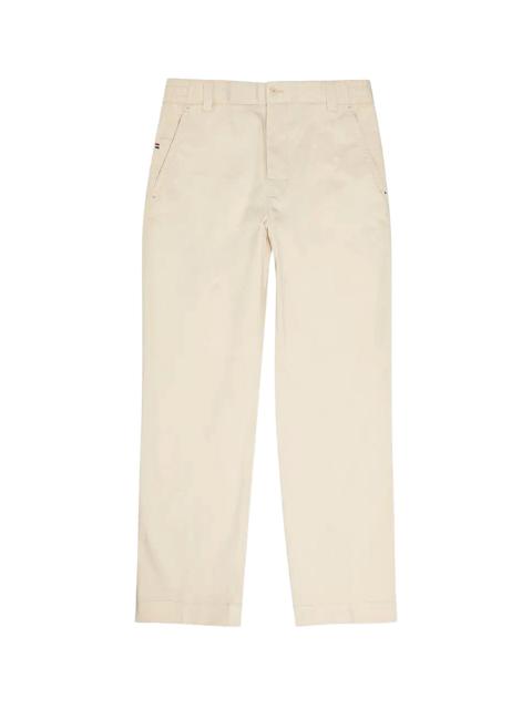 Moncler Tailored Cotton Pants "White Ivory" MON87