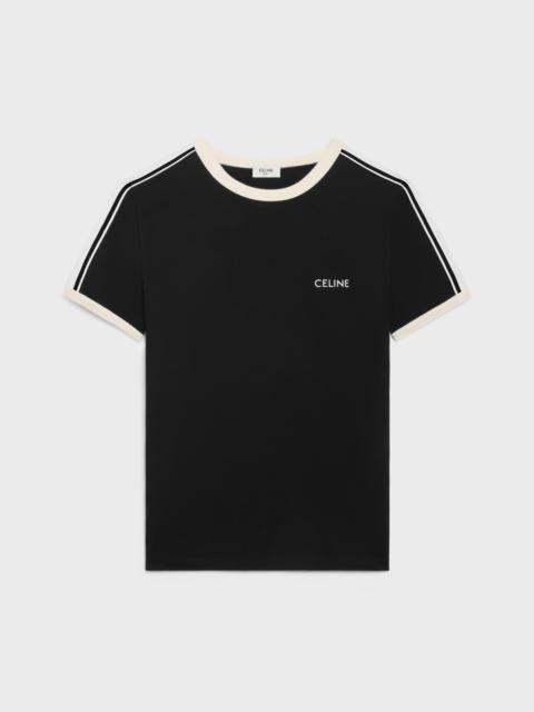 CELINE celine regular t-shirt in cotton jersey