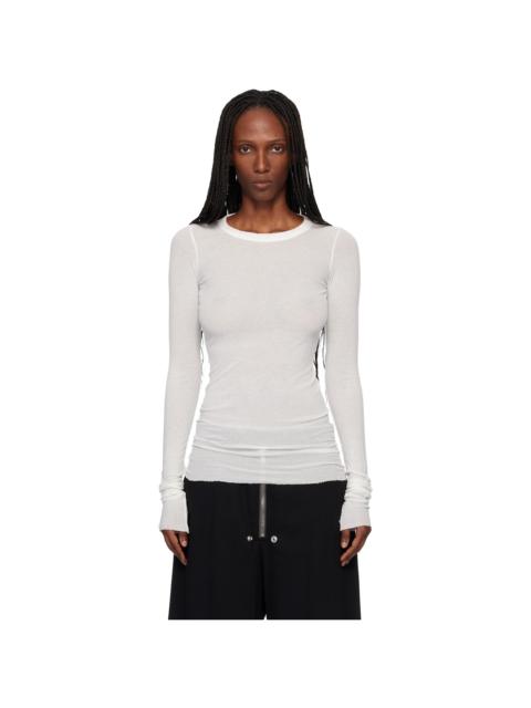 Rick Owens Off-White Temple Rib LS T-shirt