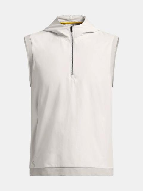 Men's Curry Sleeveless Hooded Vest