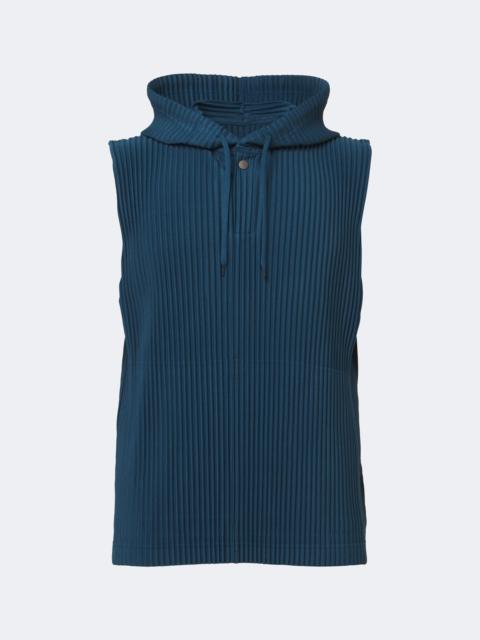 ISSEY MIYAKE Monthly Colors: September pleated hooded top