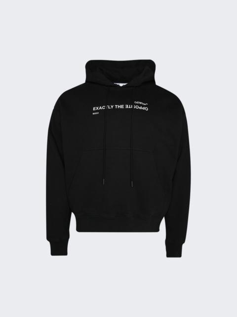 Off-White Spiral Opposite Skate Hoodie Black