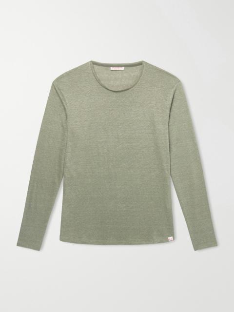 ORLEBAR BROWN OB-T Linen-Jersey T-Shirt
