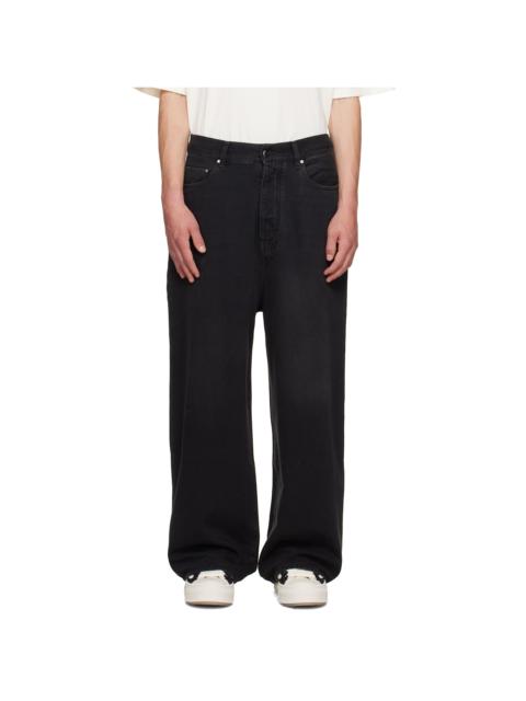 AMIRI Black Baggy Jeans