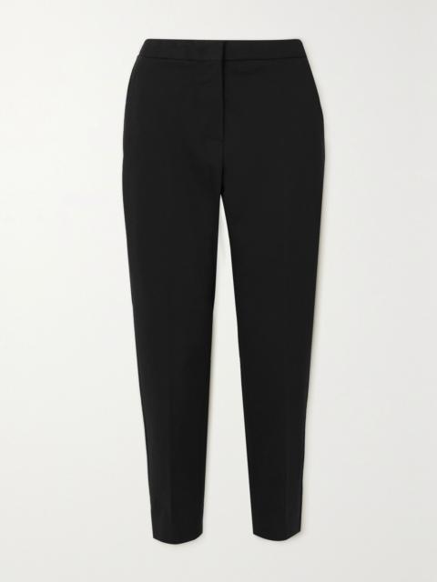 Pegno cady straight-leg pants Black