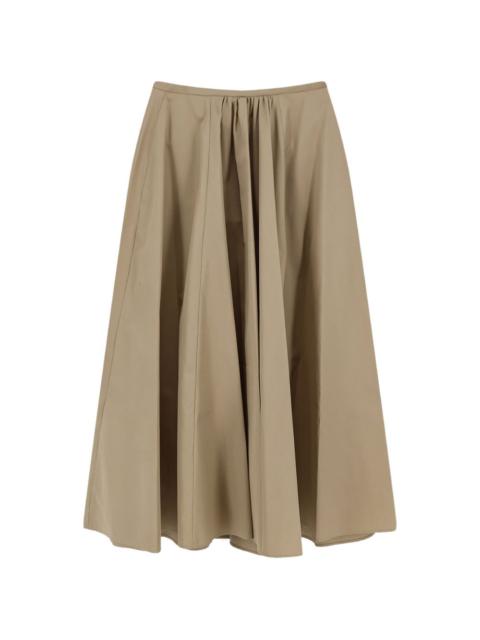 Aspesi gathered midi skirt