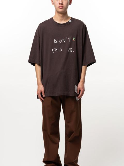 Maison MIHARAYASUHIRO Don't Tag Me. Printed T-shirt
