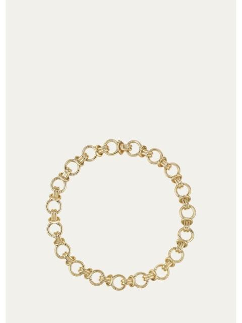 MELISSA KAYE 18K Yellow Gold Rocky Bracelet