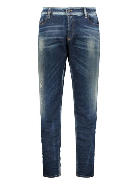 Diesel washed-effect skinny jeans