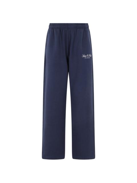 Sporty & Rich logo-print track pants