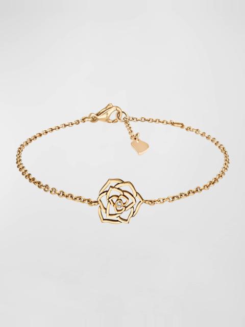 Rose 18K Rose Gold Diamond Bracelet