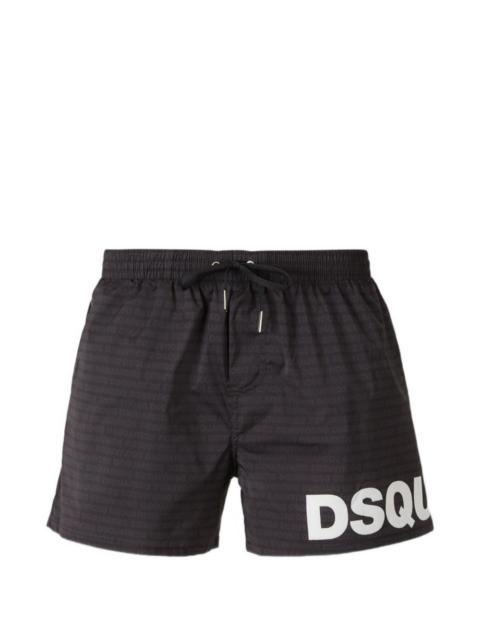 DSQUARED2 monogram logo swim short