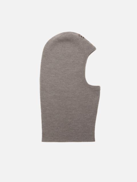 Acne Studios Merino wool balaclava - Warm Grey Melange