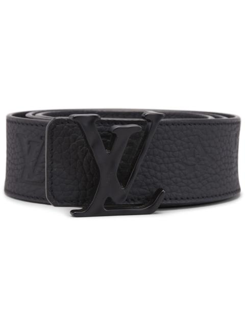 Louis Vuitton Louis Vuitton Initials Shape Belt Monogram 40MM Absolute Black
