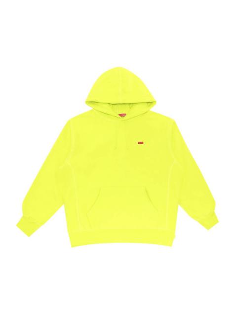 Supreme Small Box Hooded Sweatshirt 'Bright Yellow'