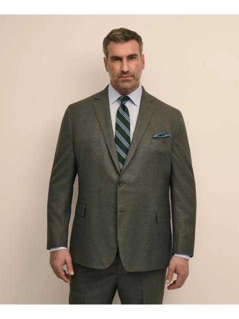 Brooks Brothers Brooks Brothers Explorer Collection Big & Tall Stretch Wool Blend Pinstripe Suit Jacket
