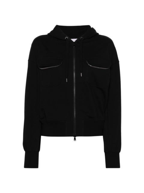 Monili bead-embellished hoodie