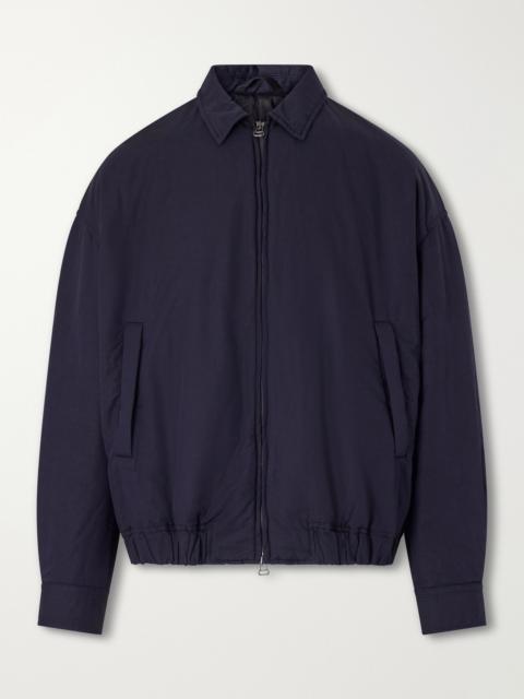 CASEY/CASEY Meaux Cotton and Linen-Blend Zip-Up Jacket