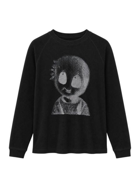 Andersson Bell Alien Machinery Waffle Long Sleeve Tee