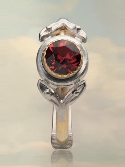 Maison Margiela Red garnet ring