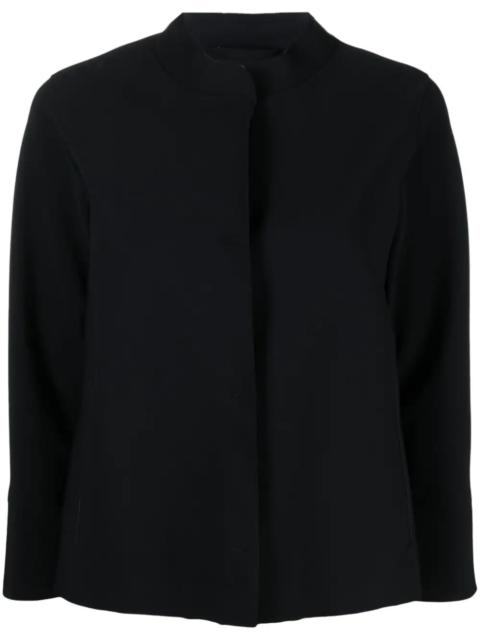 Herno concealed-front tonal jacket