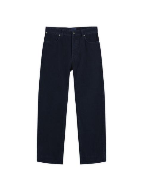 Stone Island Stone Island Indigo Micro Corduroy Straight Jeans