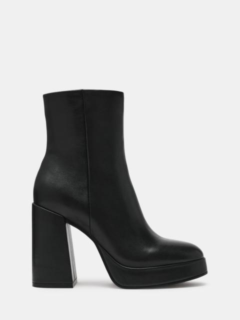 STEVE MADDEN TYRA BLACK LEATHER
